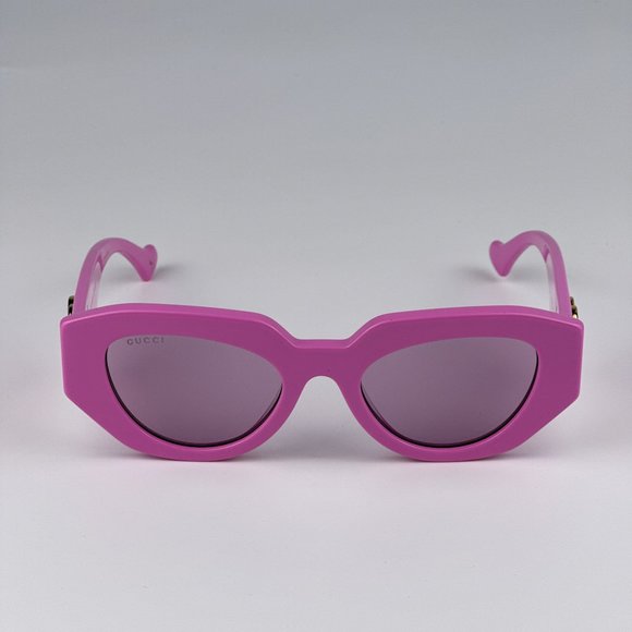 Gucci GG1421S 004 Sunglasses Pink Magenta Cat Eye Women GG 1421S main image 7